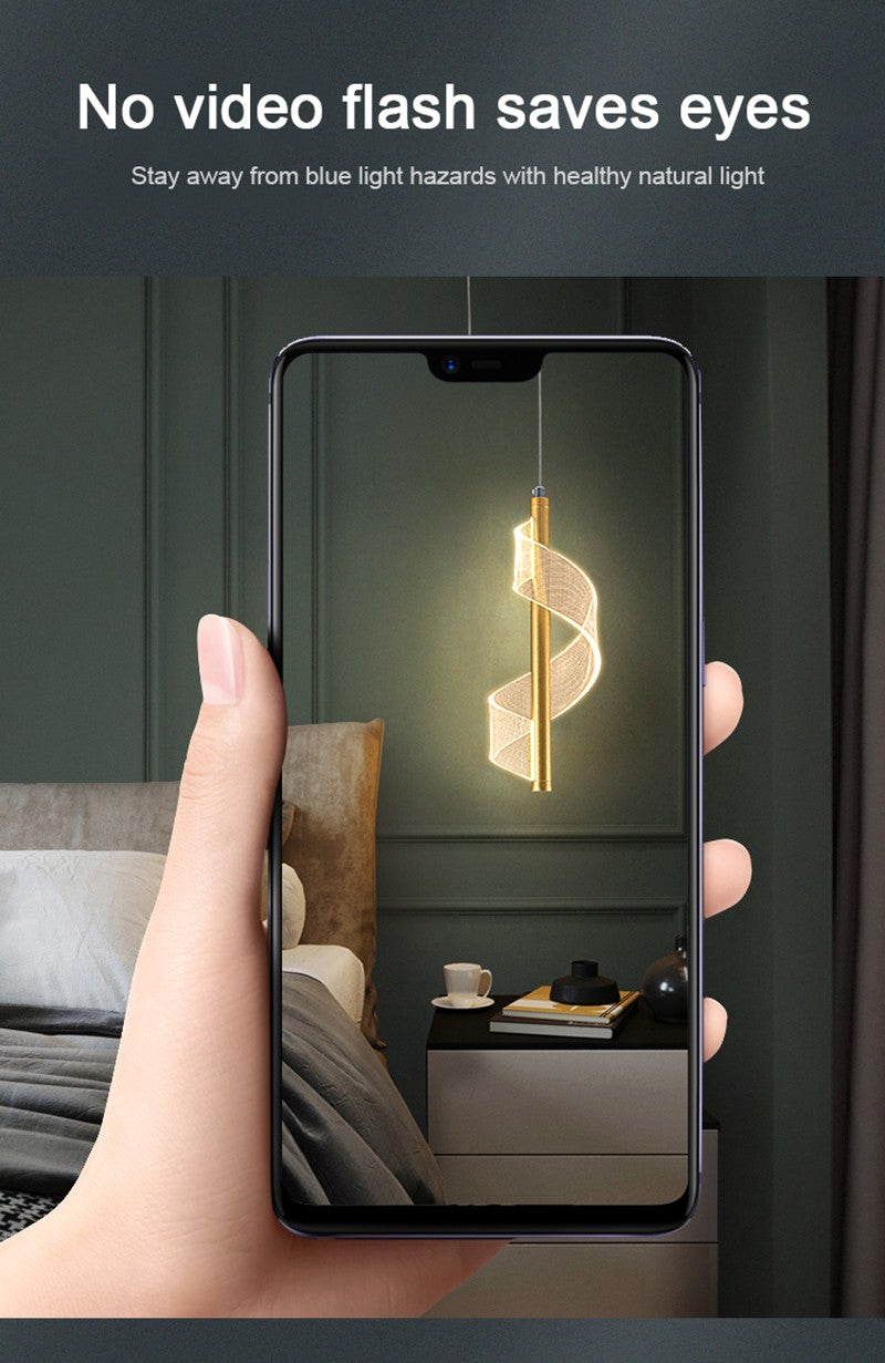 Lâmpada para cabeceira,  iluminação interior.