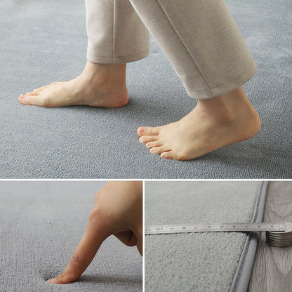 Tapete macio antiderrapante para salas e quartos