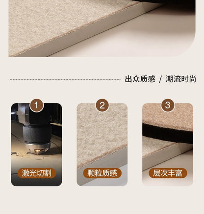 Pintura com luz LED abstrata e sofisticada