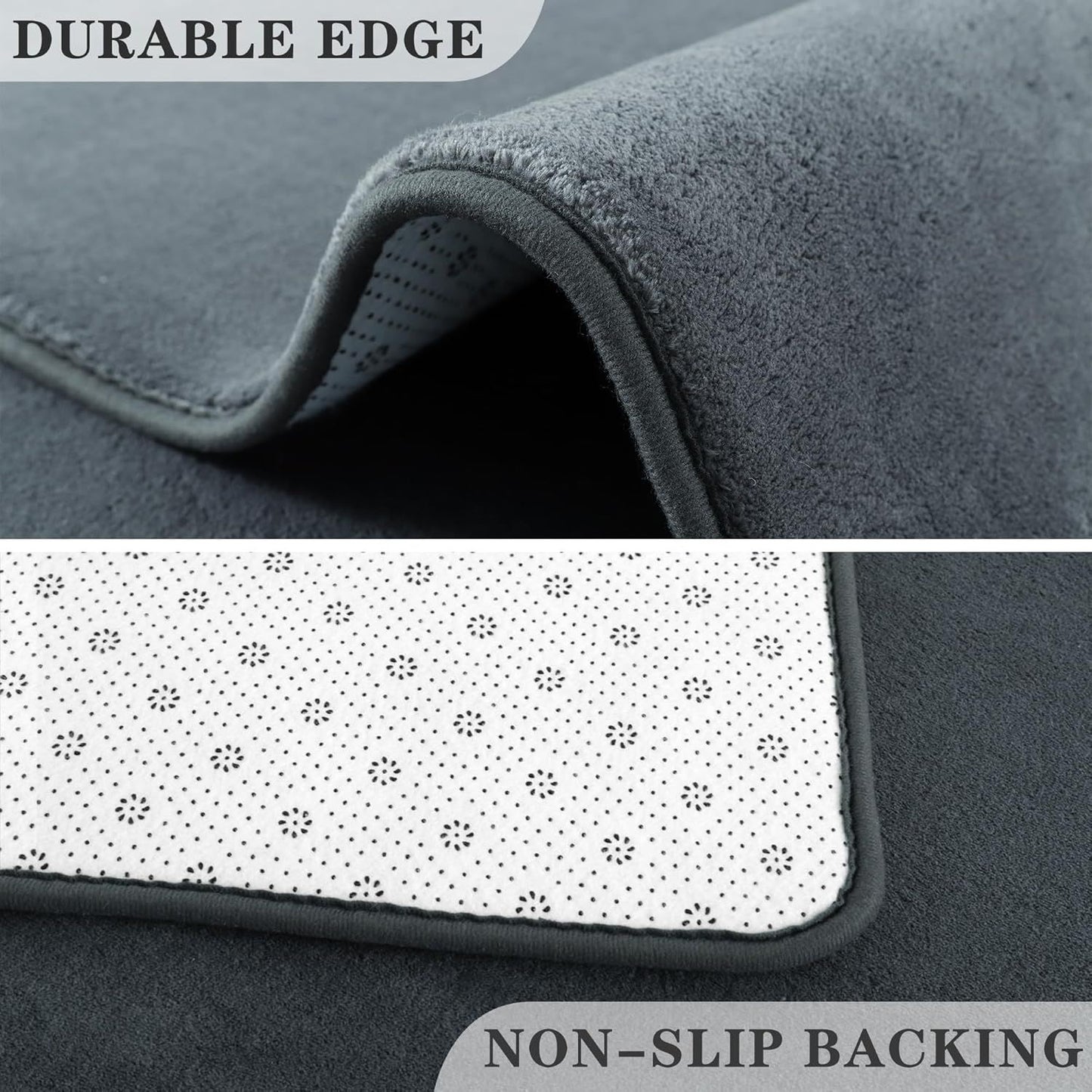 Tapete macio antiderrapante para salas e quartos