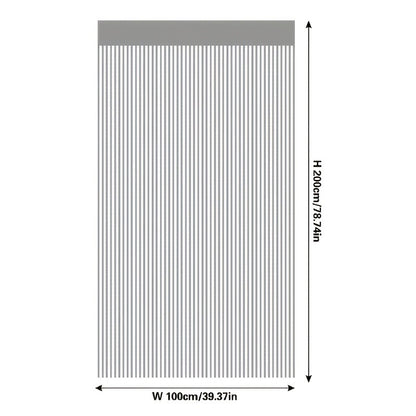 Cortinas de porta de poliéster com contas, lanterna, cordão com borla, hotel, sa